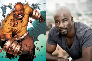 Mike Colter as Luke Cage. <br/>The Source/Marvel