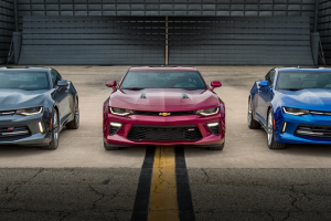 The 2016 Chevy Camaro is by far the lightest of the Camaros ever to have rolled down the Chevrolet assembly with 368 pounds less from the previous model.  <br/>chevrolet.com
