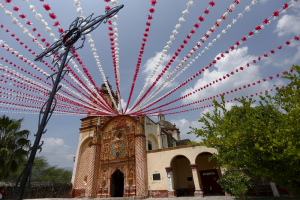 A view of the San Miguel church in Conca, in Queretaro state, September 10, 2015. REUTERS/Edgard Garrido <br/>