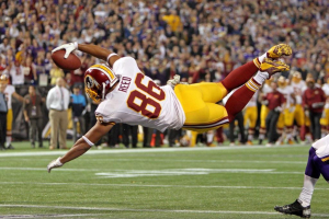 Jordan Reed's quadricep injury led the Washington Redskins to declare him as 'Questionable' for Week 2.  <br/>Jordan Reed on Twitter