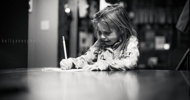 This photo was posted on the Facebook page of Kelly Poynter, mother of the girl, with the caption: ''I’m a photographer. This is my daughter…and this is the first photo of her that I have ever hated. #commoncore''  <br/>Facebook
