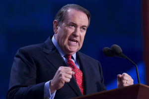 Mike Huckabee is a 2016 Republican presidential candidate and the former governor of Arkansas. <br/>Getty Images