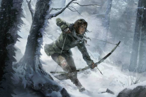 A clip from Rise of the Tomb Raider <br/>Crystal Dynamics.