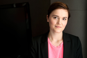 Author Veronica Roth is not shy about her Christian faith, and it shows in her popular ''Divergent'' series. Photo Credit: Alex Washburn/alexthephotog.wordpress.com <br/>