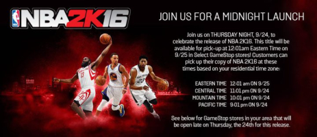 NBA 2K16 is coming.   <br/>2K Games
