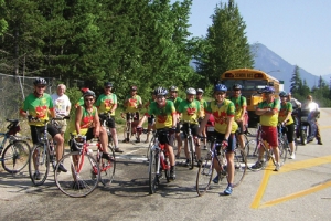 The 2009 <i>Bike for Bibles</i> rides are in support of the distribution of Scripture resources at the 2010 Winter Olympic Games in Vancouver. In partnership with More Than Gold, a non-profit organization that coordinates the volunteer efforts of the Christian community for major sporting events worldwide, CBS will be distributing New Testaments, the Gospel of Mark, and the Book of Hope youth magazine to thousands of people at the games. <br/>[Canadian Bible Society]