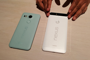 Google's LG Nexus 5X (left) and Huawei Nexus 6P (right). Credit: The Gospel Herald  <br/>