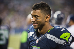 Russell Wilson is a devout Christian, often referencing his faith in press conferences, interviews, and on his Twitter feed.<br />
 <br/>