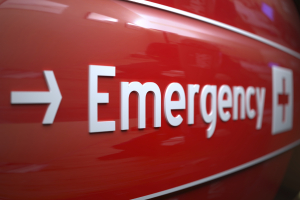 Emergency rooms experience 136.3 million visits a year in the United States, according to statistics from the Center for Disease Control. <br/>Stock Photo