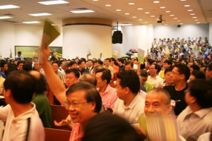 Around 800 Christian brothers from over 10 churches in Hong Kong gathered at North Point Alliance Church for the Men’s Rally organized by Centurion Ministries International on Sunday, June 17. <br/>Gospel Herald