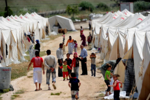 Syrian refugees  <br/>Mustafa Ozer: AFP
