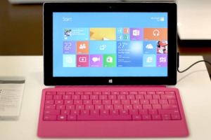 Last year's Microsoft Surface Pro.  How will it compare with the Surface Pro 4? <br/>The Express/Getty Images