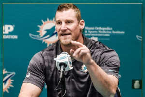 Joe Philbins relieved of his duties as Miami Dolphins head coach. Dam Campbell (pictured) named interim head coach.  <br/>Miami Dolphins on Facebook