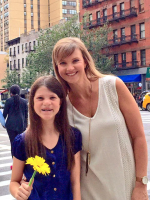 Missy Robertson stands together with her daughter Mia, who just turned 12 in September. Photo: Facebook/Mia Moo Fund <br/>