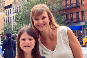 Missy Robertson stands together with her daughter Mia, who just turned 12 in September. Photo: Facebook/Mia Moo Fund <br/>