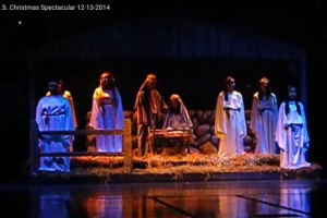 Students perform at Concord High School's annual Christmas Spectacular. <br/>YouTube