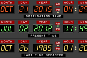 October 21, 2015 is Back to the Future Day <br/>October212015.com