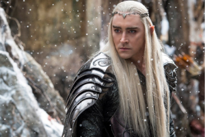 Lee Pace as Thranduil, elf King of The Hobbit Trilogy.  <br/>