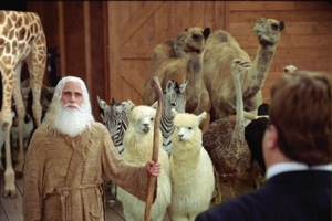 In this undated photo released by Universal Studios actor Steve Carell as Evan Baxter is shown in a scene from 'Evan Almighty.' <br/>(Photo: AP / Universal Studios, Rhythm & Hues)