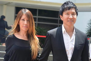 Kong Hee, founder and senior pastor of City Harvest Church in Singapore, pictured with his wife, Sun Ho.  <br/>AP photo