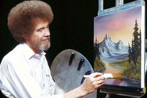 Bob Ross brings his painting magic to Twitch. <br/>PBS