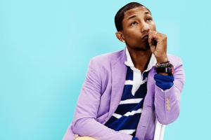 Pharrell Lanscilo Williams, also known by his mononym Pharrell, is an American singer, songwriter, rapper, record producer and fashion designer. <br/>Getty Images