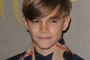 Thirteen-year-old Romeo Beckham is turning out to be a star in his own right. <br/>Facebook page