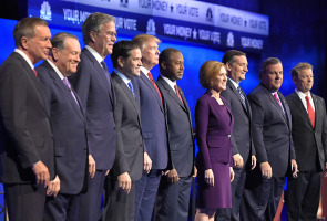 Candidates for the Republican Debate. <br/>USA Today