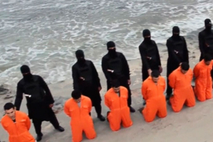 A video released in February showed the beheading of 21 Egyptian Coptic Christians in Libya by ISIS militants. <br/>YouTube