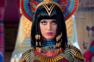 Katy Perry pictured in a scene from her controversial 