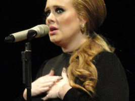 Adele releases her new album, titled 25, in November 2015. <br/>Wikimedia Commons/nikotransmission