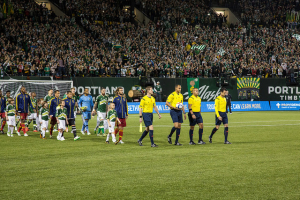 Portland Timbers to play host to FC Dallas in upcoming MLS Conference finals.  <br/>Flickr.com/rayterrill
