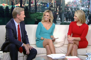 Elisabeth Hasselbeck (center) on Fox & Friends on Nov. 23, 2015. Photo Fox News <br/>