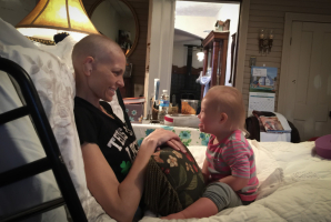 Joey Feek pictured with her daughter, Indiana <br/>