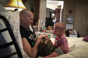 Joey Feek pictured with her daughter, Indiana <br/>