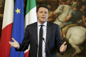 Italian Prime Minister Matteo Renzi said headteacher Marco Parma was making 'a very big mistake' by cancelling Christmas at his school. REUTERS/MAX ROSSI <br/>
