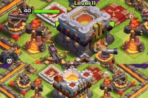 Before and After of Town Hall 11. <br/>Supercell