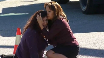 A scene from the San Bernardino Shooting <br/>Facebook/ San Bernardino Shooting