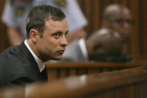 South African Olympic and Paralympic track star Oscar Pistorius' charge has been changed to murder in the death of girlfriend Reeva Steenkamp.  <br/>Siphiwe Sibeko