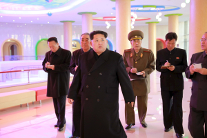 North Korean leader Kim Jong Un visits the Mangyongdae Schoolchildren's Palace, this undated photo released by North Korea's Korean Central News Agency (KCNA) in Pyongyang December 3, 2015. <br/>Reuters