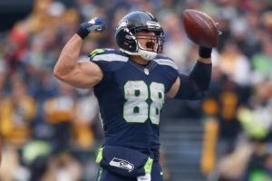 Tight end Jimmy Graham of the Seattle Seahawks, pictured on November 29, 2015, is expected to return by the start of the 2016 season (AFP Photo/Otto Greule Jr) <br/>