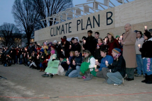 A diverse group of people of faith presented a giant ark on the National Mall to push for a binding climate change proposal in Copenhagen on Saturday, Dec. 12, 2009 in Washington, D.C. <br/>The Christian Post