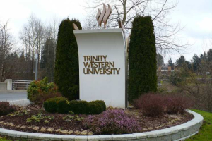 Trinity Western University is located in the Fraser Valley community of Langley and enrolls about 4,000 students annually. <br/>AP photo