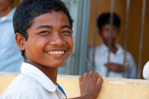 Tot Pok, 16, from Cambodia shares his story to World Vision. The humanitarian organization has traveled to five countries documenting the struggles as well as the hope found among the poor during its 2009 <br/>World Vision
