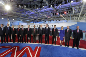 The Second Republican Debate Candidates. <br/>CNN