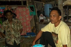 Feliciano Lasawang, ''Pastor Cris,'' at home a month before he was killed. Christian Aid Mission <br/>