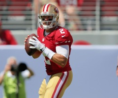 Photo of Blaine Gabbert playing for the San Francisco 49ers <br/>Wikimedia Commons/San Francisco 49ers