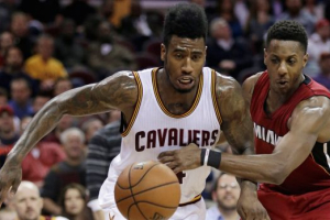 Cleveland Cavaliers star Iman Shumpert stayed with the Cleveland Cavaliers despite JR Smith's departure. Reuters <br/>