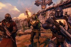 A screen grab from the video game Destiny. Activision Blizzard Inc intends to spend $500 million developing and promoting ''Destiny,'' potentially breaking industry records as it seeks to build the sci-fi role-playing videogame into its next multibillion-dollar franchise. BUNGIE/ACTIVISION <br/>BUNGIE/ACTIVISION