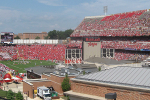 Maryland Stadium, formerly Byrd Stadium, during the September 13, 2008, game between the Maryland Terrapins and the California Golden Bears.  <br/>bpaulh - commonswiki